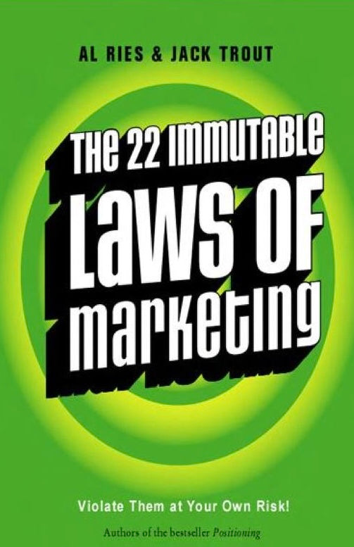 The 22 immuble laws of marketing