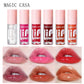 MAGIC CASA 6pcs/set Hydrating Jelly Lip Oil long-lasting Moisturizing  smooth shimmering Lip Hydrating Liquid