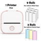 Phomemo T02 Portable Mini Printer Thermal Pocket Printer Self-adhesive Stickers Use for DIY,Journal impresora termica portatil