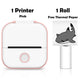 Phomemo T02 Portable Mini Printer Thermal Pocket Printer Self-adhesive Stickers Use for DIY,Journal impresora termica portatil