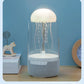 Jellyfish Cartoon Nihgt Light RGB Voice Control Jellyfish Bedside Lamp Type-C LED Night Lamp Upgraded Bluetooth Humidifier Model