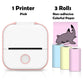 Phomemo T02 Portable Mini Printer Thermal Pocket Printer Self-adhesive Stickers Use for DIY,Journal impresora termica portatil