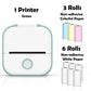 Phomemo T02 Portable Mini Printer Thermal Pocket Printer Self-adhesive Stickers Use for DIY,Journal impresora termica portatil