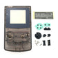 JCD Plastic Game Shell Housing Case Cover For Gameboy Color Game GBC Console Shell With Buttons Kits Screw Sticker Label Part