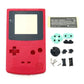 JCD Plastic Game Shell Housing Case Cover For Gameboy Color Game GBC Console Shell With Buttons Kits Screw Sticker Label Part