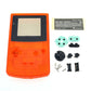 JCD Plastic Game Shell Housing Case Cover For Gameboy Color Game GBC Console Shell With Buttons Kits Screw Sticker Label Part