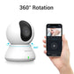 Blurams 2.4GHz WiFi Indoor Camera, 2K, 360° PTZ Pet Dog IP CCTV Camera with Phone App, 2-Way Talk, Night Vision, for Home Securi